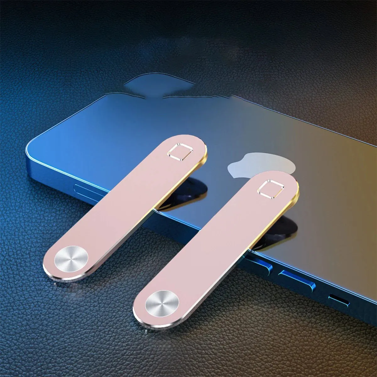  Dual-Screen Laptop Stand with Folding Phone Holder