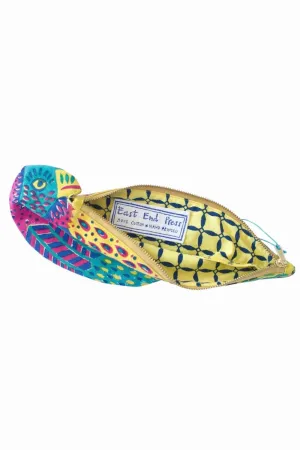 EAST END PRESS PARROT COTTON POUCH