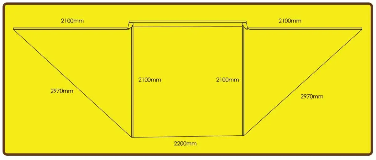 Eezi-Awn Dragonfly 180 Awning 2.3M Freestanding Left Side Mount Beige - Black Friday Sale