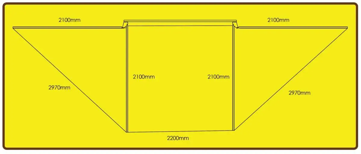 Eezi-Awn Dragonfly 180 Awning 2.3M Freestanding Left Side Mount Beige - Black Friday Sale