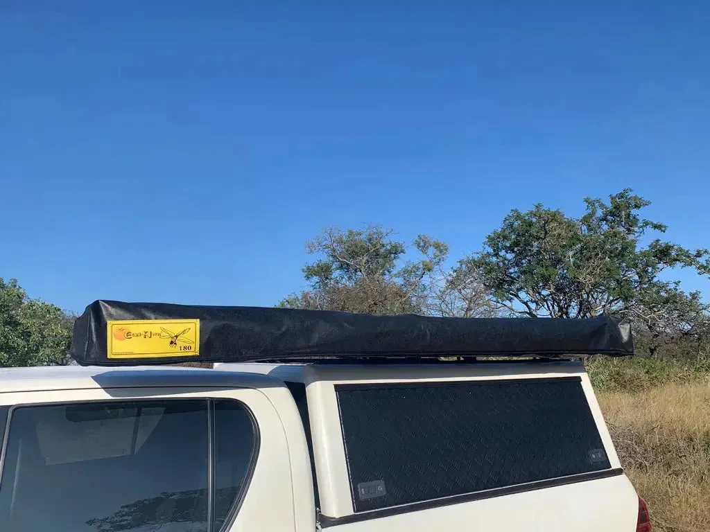 Eezi-Awn Dragonfly 180 Awning 2.3M Freestanding Left Side Mount Beige - Black Friday Sale