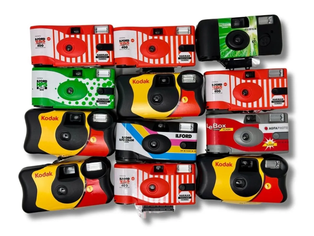 Empty Disposable Camera