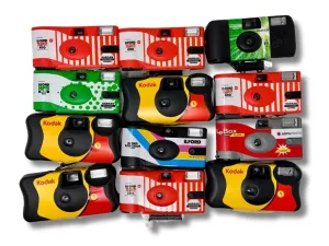 Empty Disposable Camera