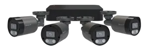 ESP RC24KB4G Rekor IP 24/7 IP PoE 2MP 4 Channel 4 Grey Camera Bullet Kit 1TB