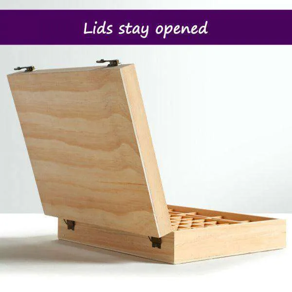Essential Aromatherapy Oil Storage Box 70 LOTS