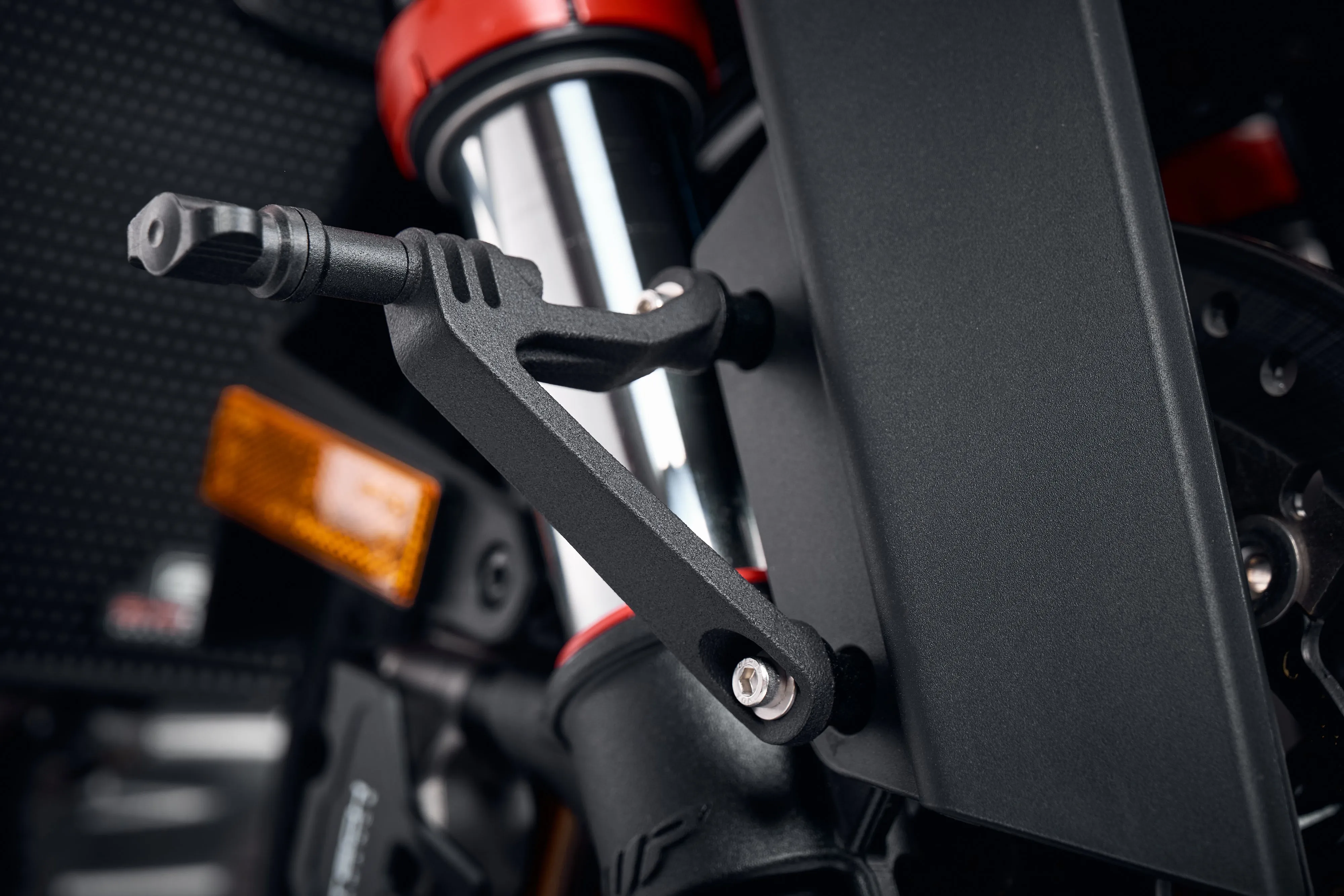Evotech Action / Safety Camera Front Mudguard Mount - KTM 1390 Super Duke R (2024 )