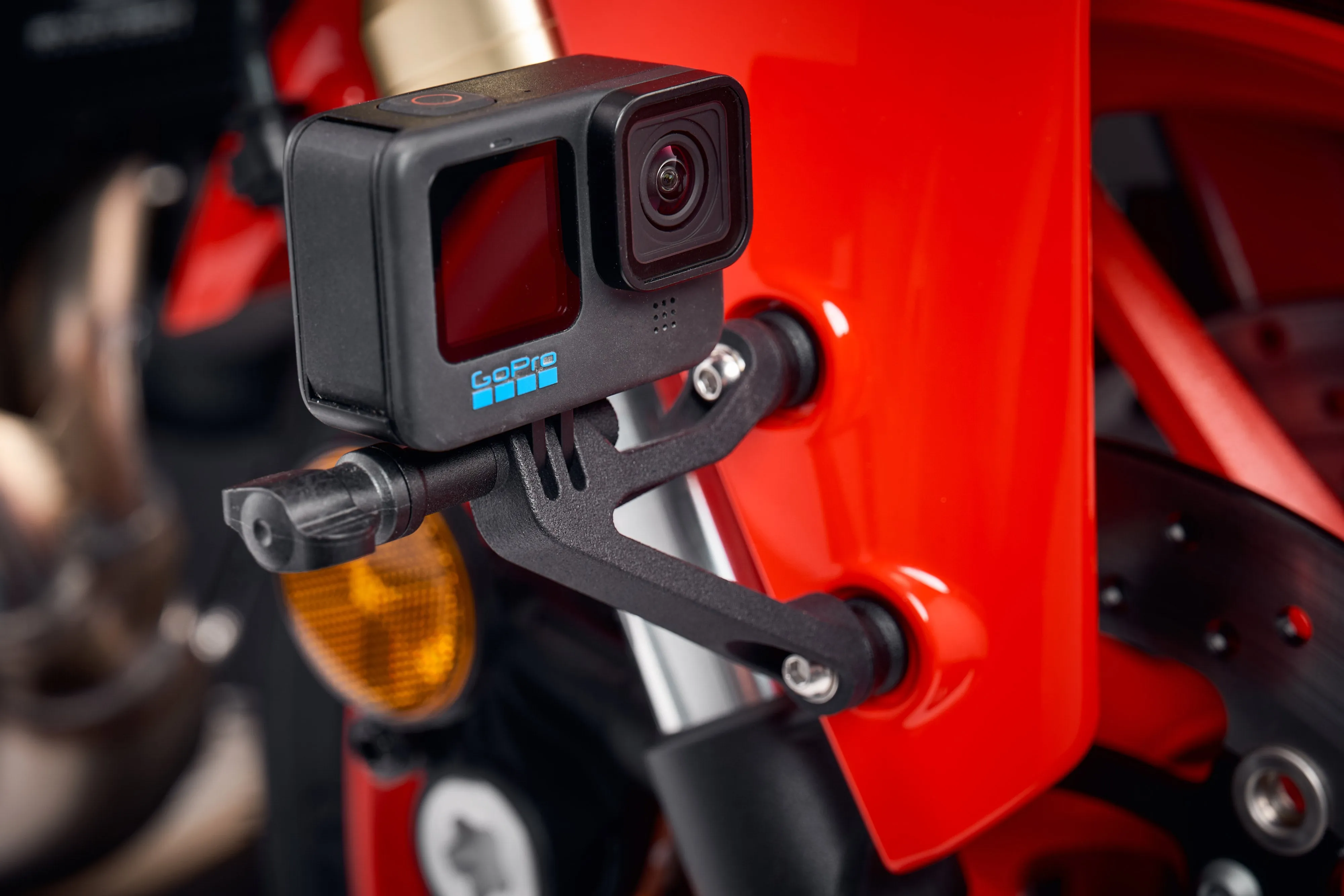 Evotech Action / Safety Camera Front Mudguard Mount - Yamaha MT-09 (2013-2016)