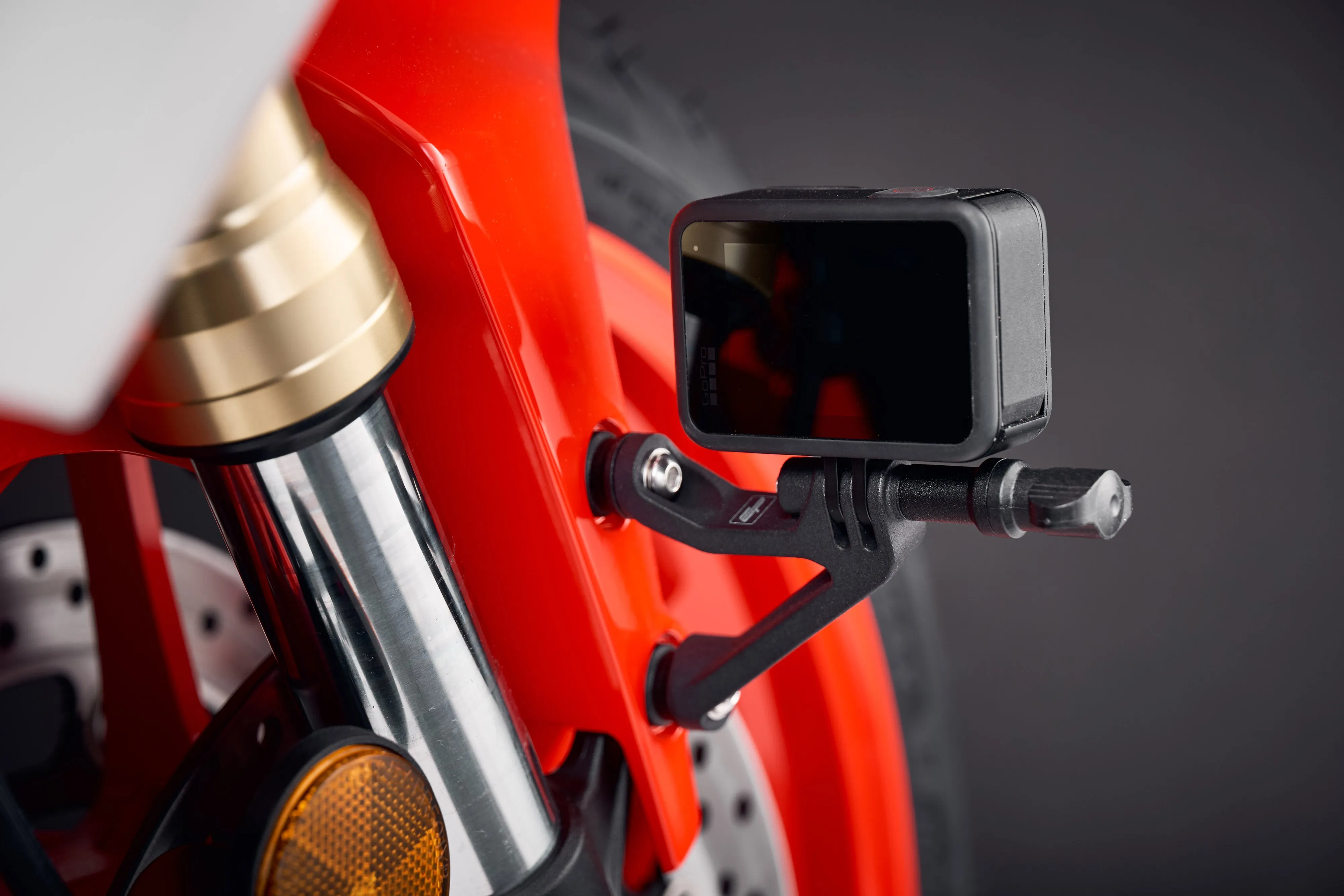 Evotech Action / Safety Camera Front Mudguard Mount - Yamaha MT-09 (2013-2016)
