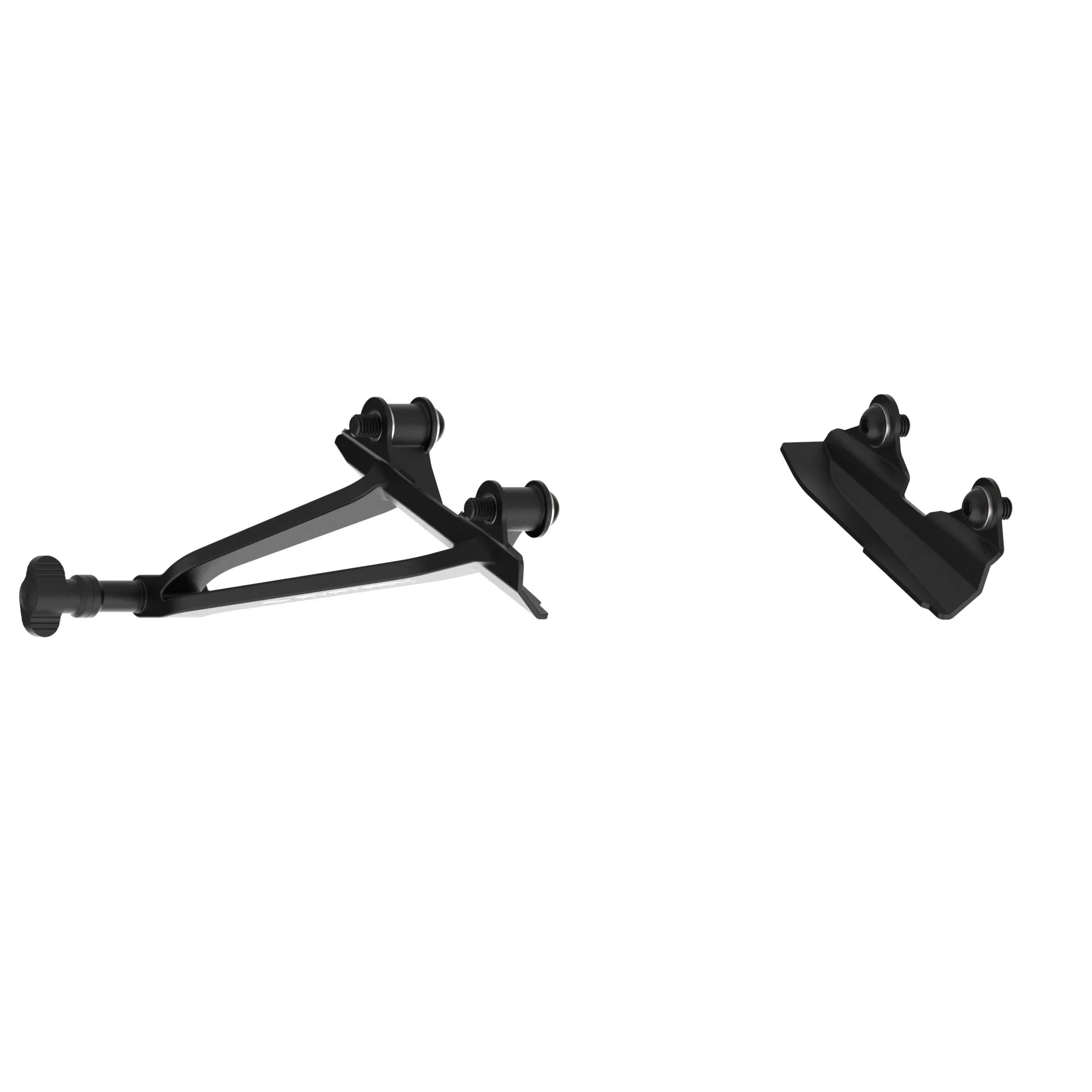 Evotech Footpeg Rear facing Action Camera / Pillion Peg Cover Mount  -  Triumph Street Triple 765 Moto2 Edition (2023 ) (Right-hand Side)