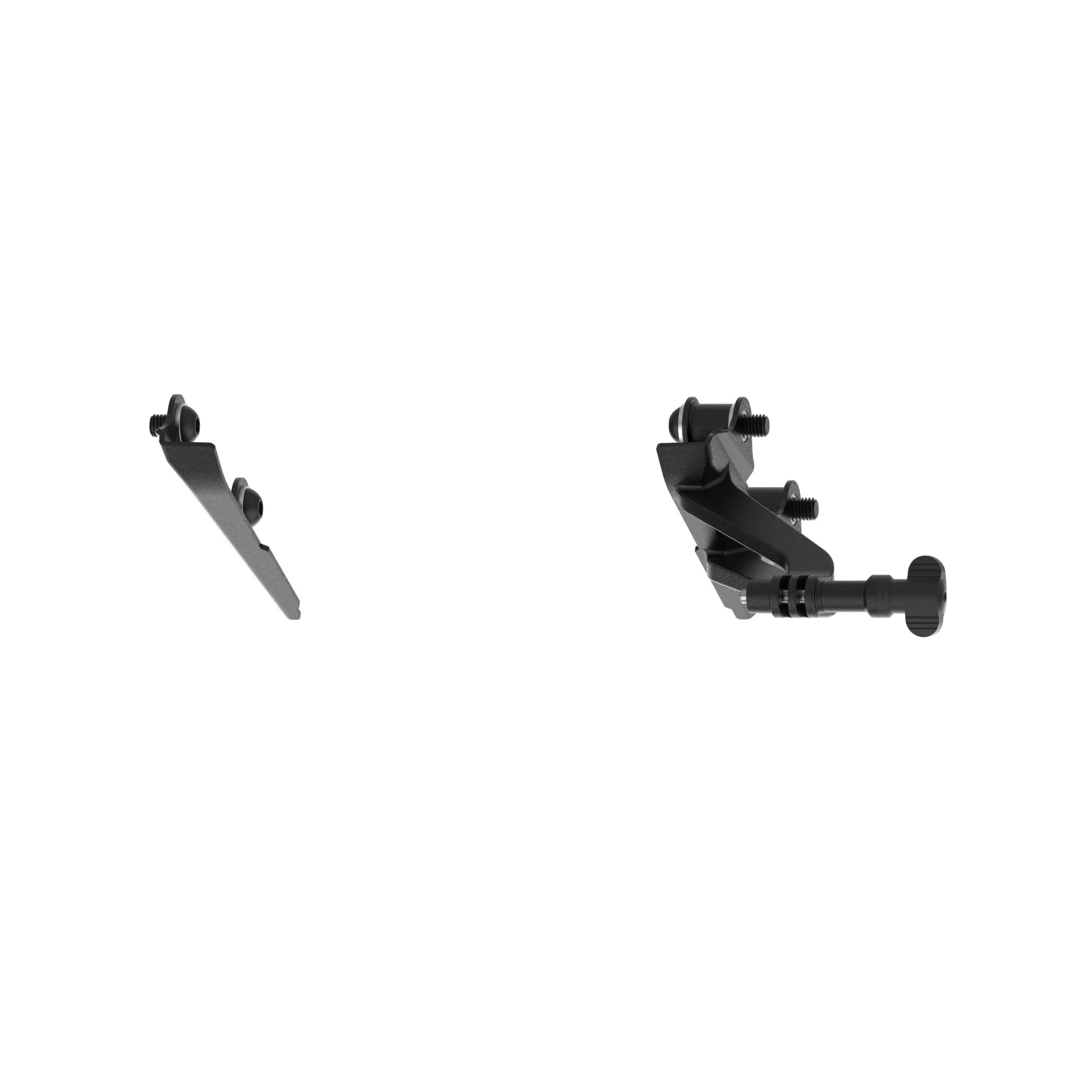 Evotech Footpeg Rear facing Action Camera / Pillion Peg Cover Mount  -  Triumph Street Triple 765 Moto2 Edition (2023 ) (Right-hand Side)