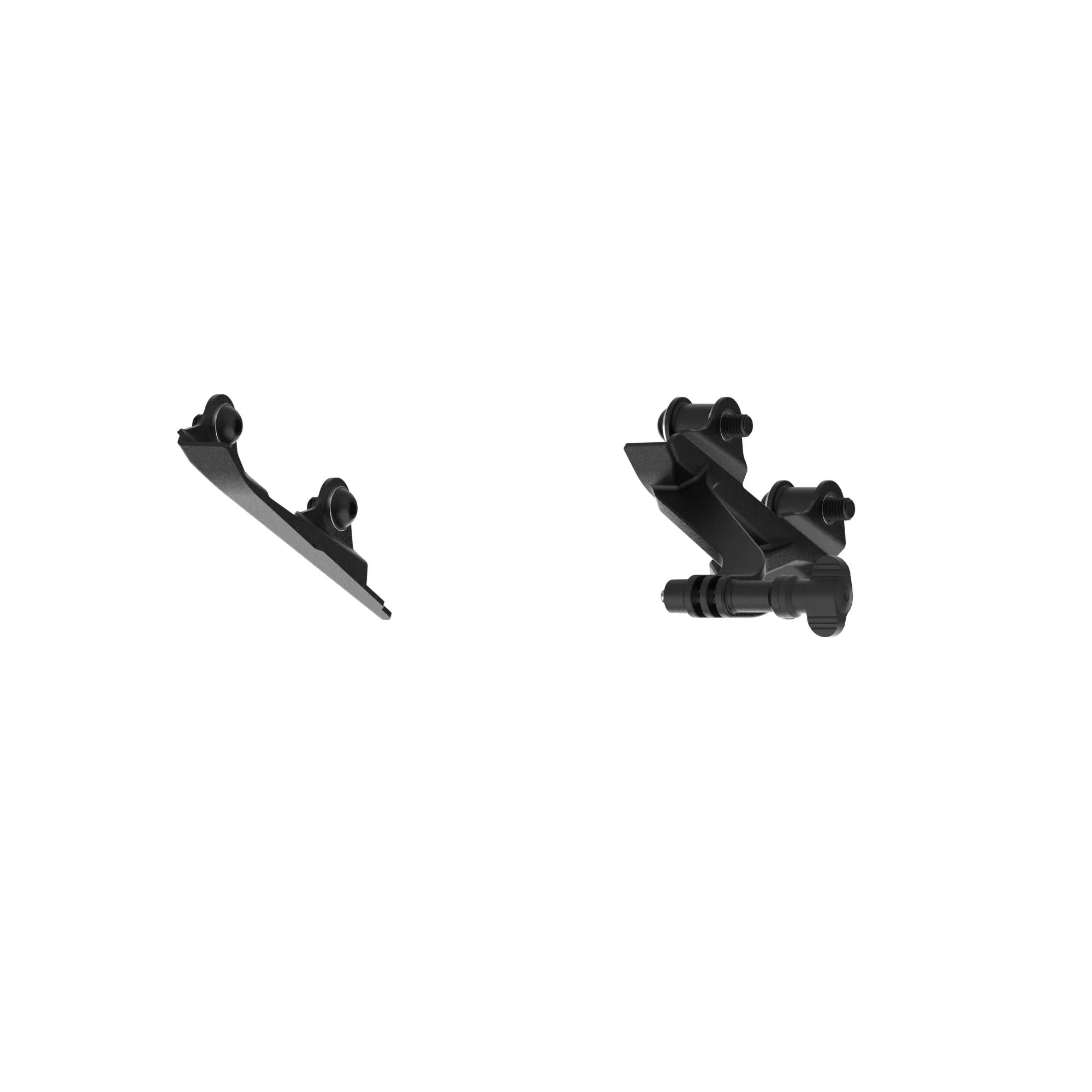 Evotech Footpeg Rear facing Action Camera / Pillion Peg Cover Mount  -  Triumph Street Triple 765 Moto2 Edition (2023 ) (Right-hand Side)