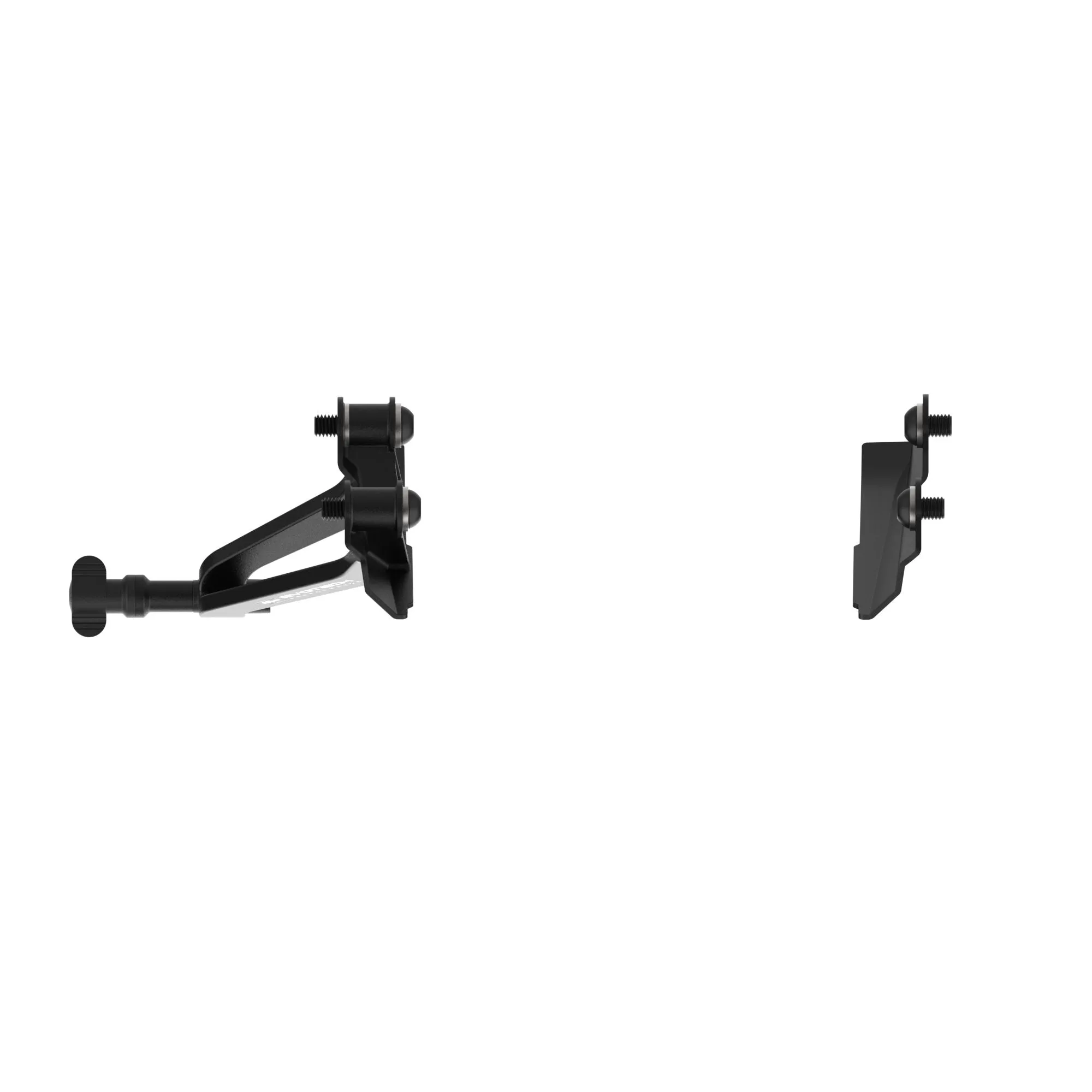 Evotech Footpeg Rear facing Action Camera / Pillion Peg Cover Mount  -  Triumph Street Triple 765 Moto2 Edition (2023 ) (Right-hand Side)