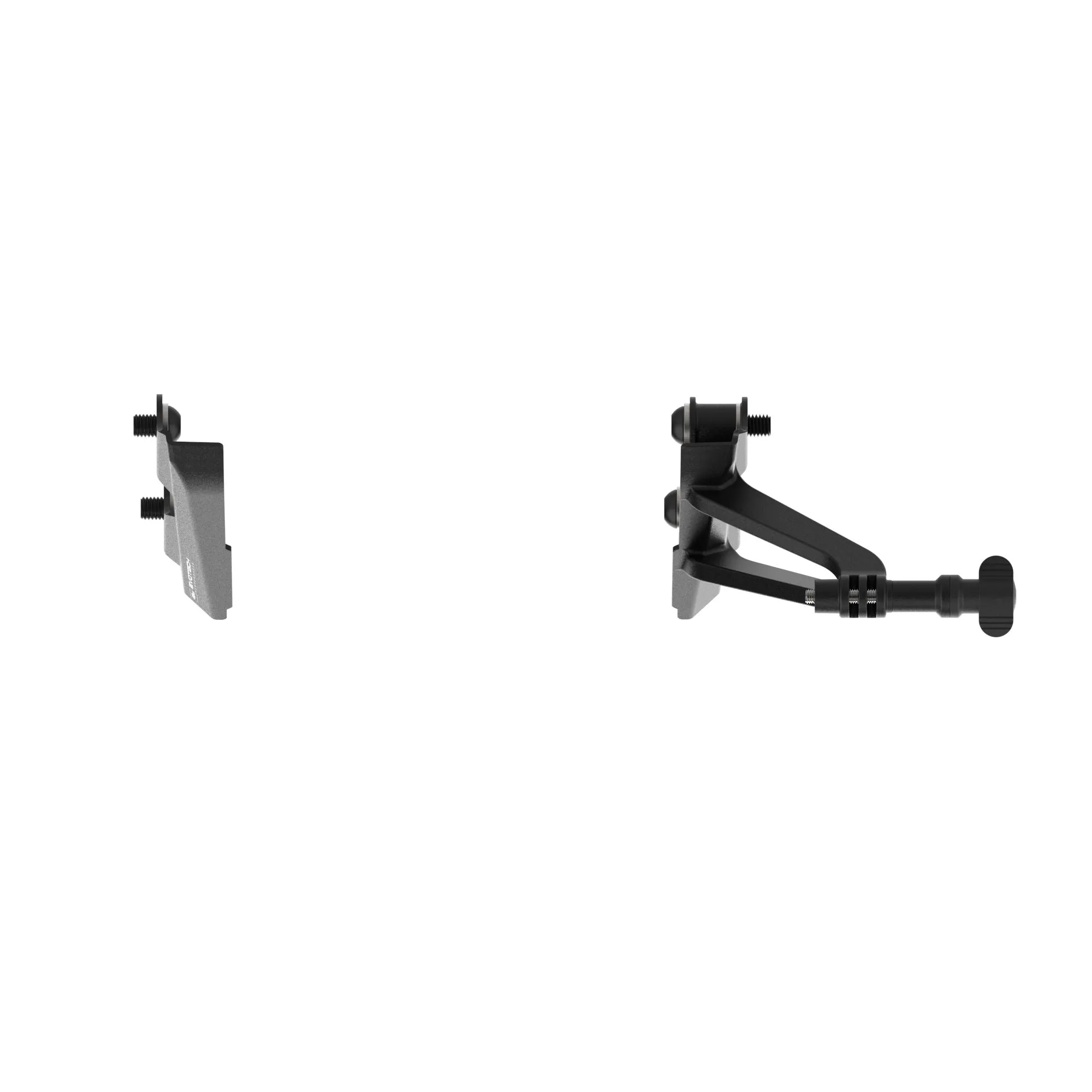 Evotech Footpeg Rear facing Action Camera / Pillion Peg Cover Mount  -  Triumph Street Triple 765 Moto2 Edition (2023 ) (Right-hand Side)