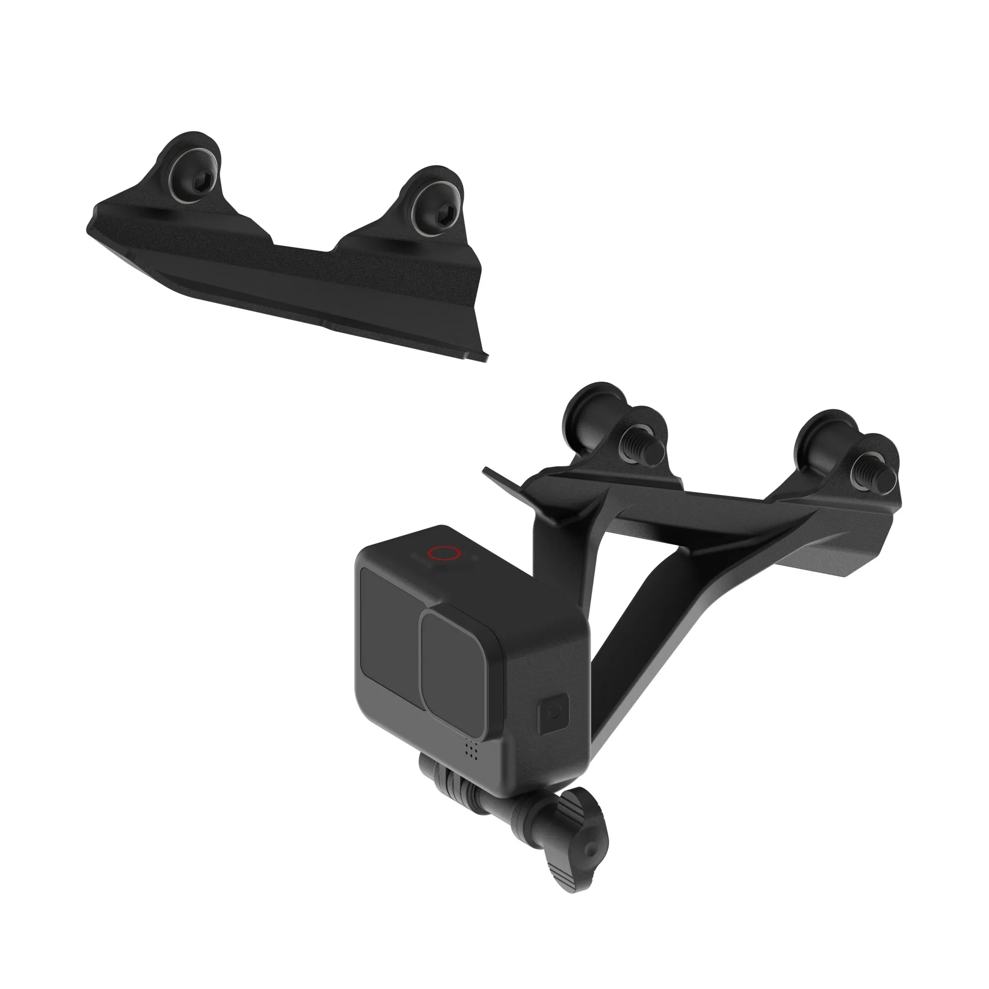 Evotech Footpeg Rear facing Action Camera / Pillion Peg Cover Mount  -  Triumph Street Triple 765 Moto2 Edition (2023 ) (Right-hand Side)