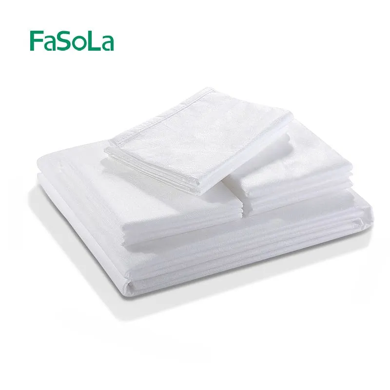 FaSoLa Disposable Travel Pillowcases - 50x80cm, 1 Pair