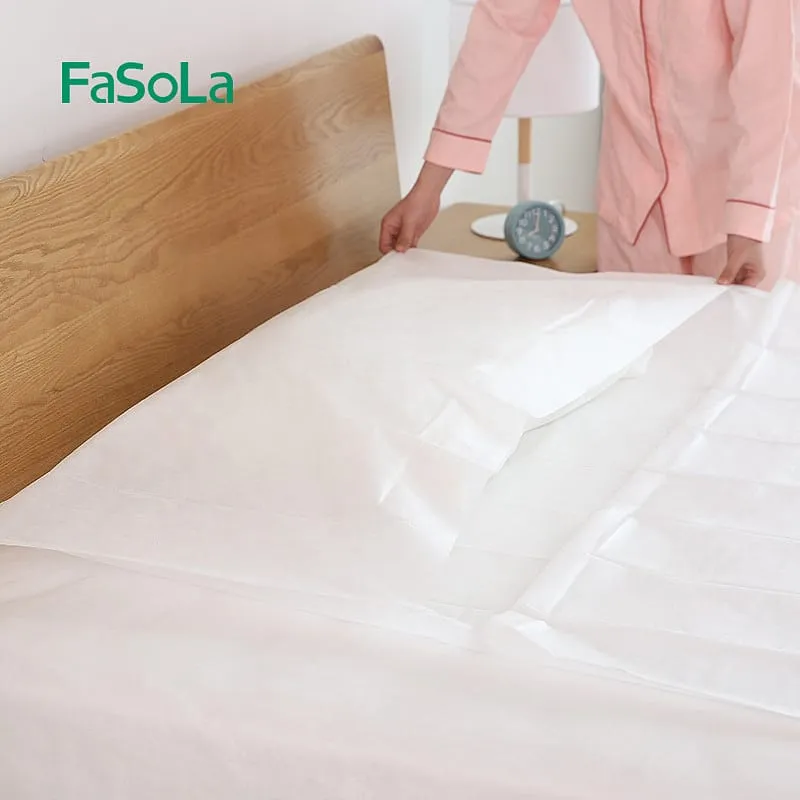 FaSoLa Disposable Travel Pillowcases - 50x80cm, 1 Pair