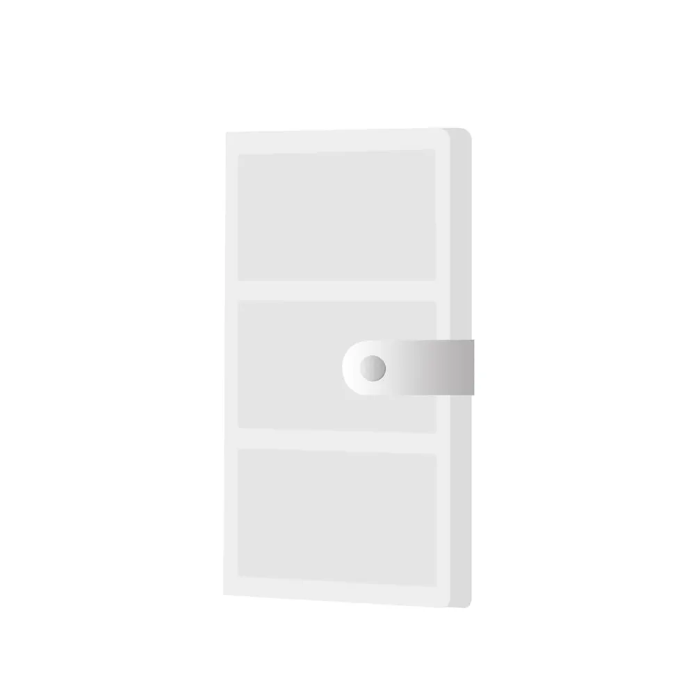 FaSoLa Jewelry Storage Book - White