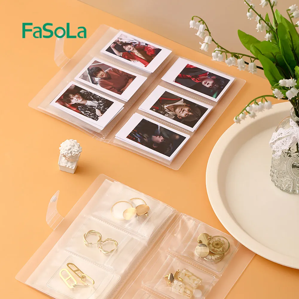 FaSoLa Jewelry Storage Book - White