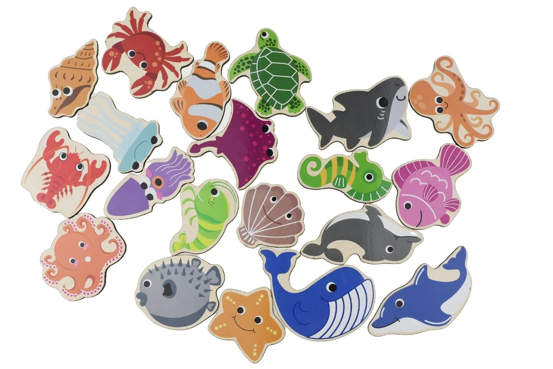 Fridge Friends 20 Piece Magnet Set - Sea Creatures