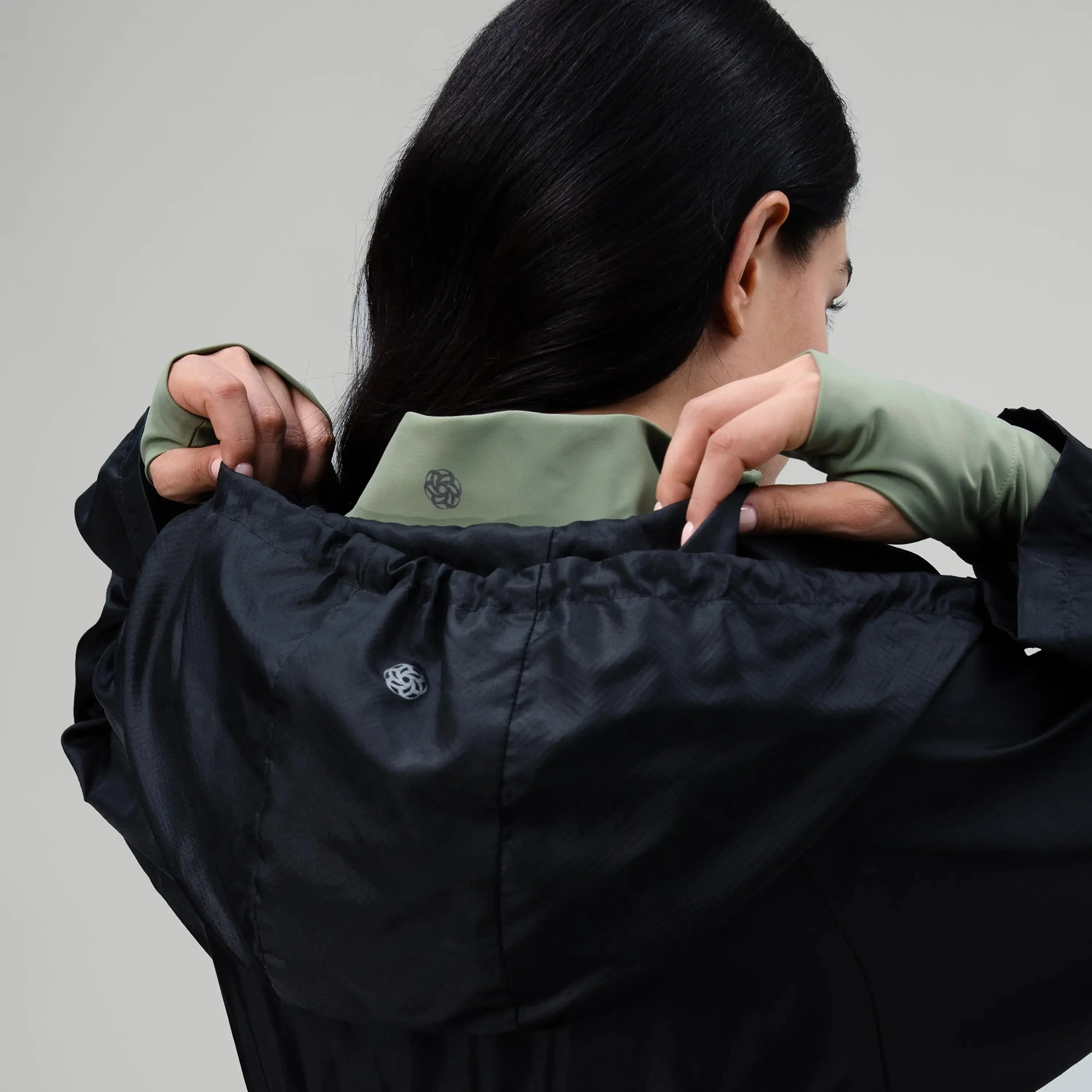 Full Length Windbreaker - CORE BLACK
