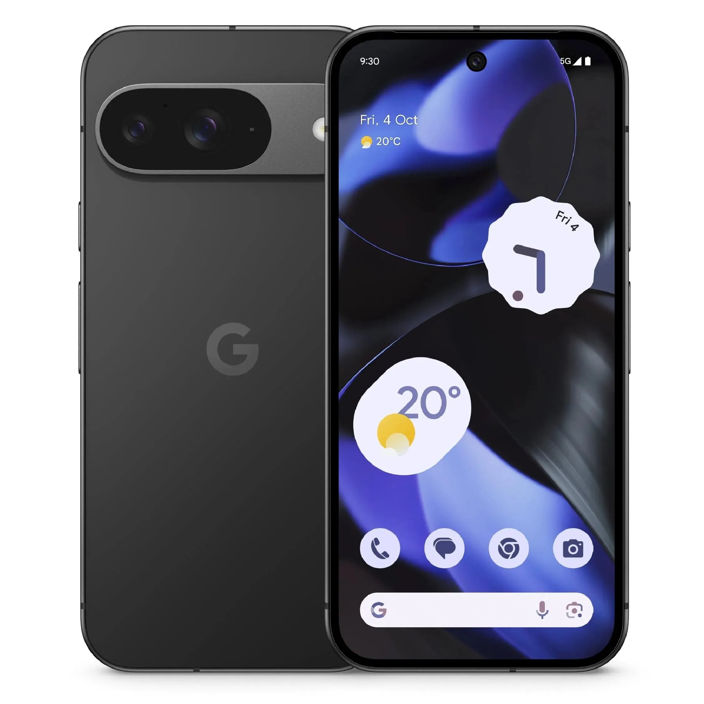 Google Pixel 9 5G 128GB - Obsidian (GA05226-CA)*AU STOCK*, 6.3 ,OLED, 120Hz, 12GB/128GB, 50MP/10.5MP, Single SIM   eSIM, 4700mAh, 2 Years Warranty