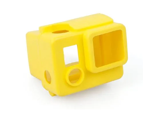 GoPro Silicone Case Cover for Hero 3  / Hero 3 Plus Camera - Yellow