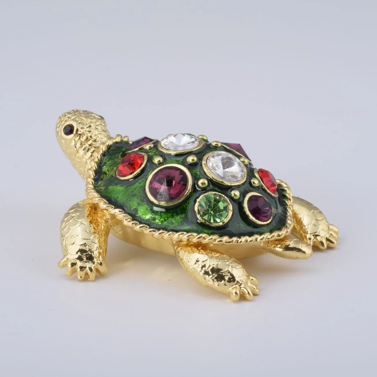 Green Shell Golden Turtle