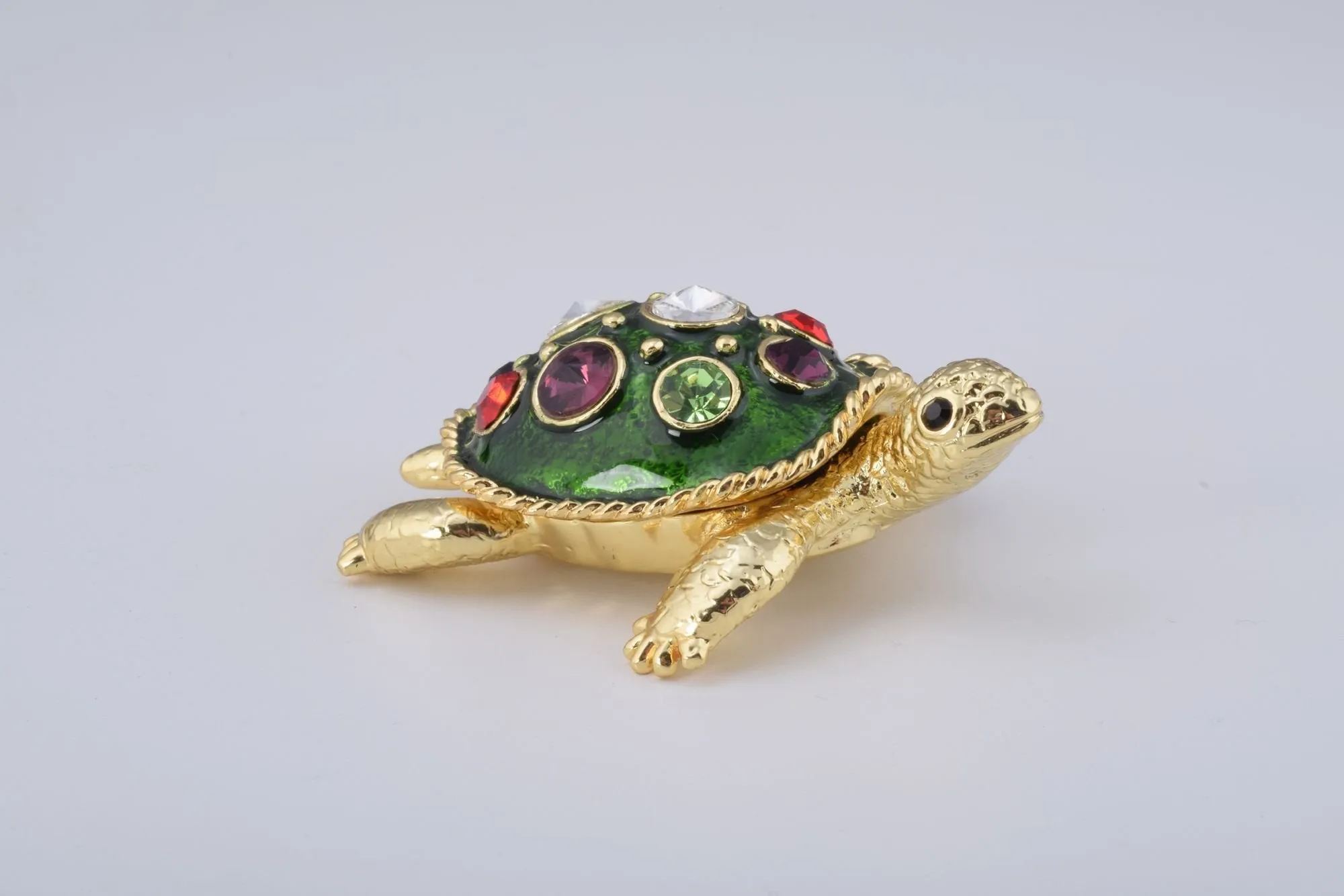 Green Shell Golden Turtle