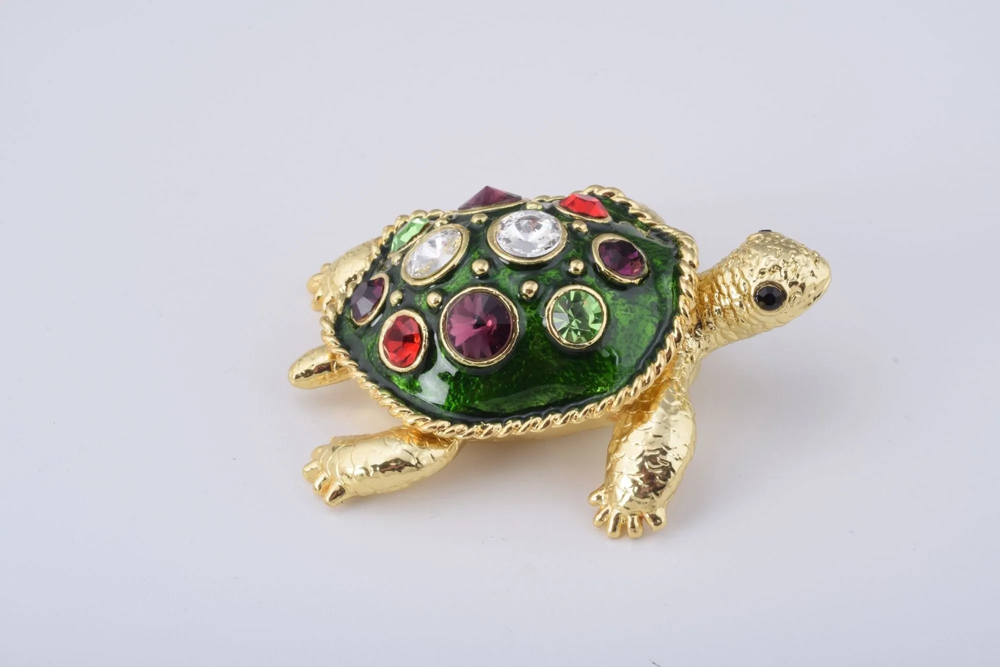 Green Shell Golden Turtle