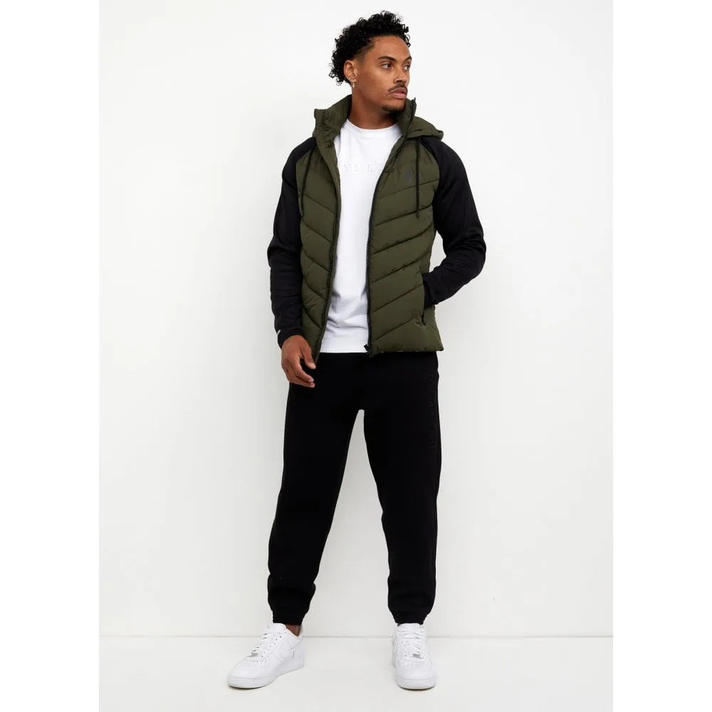 Gym King Bones Quilted Jacket