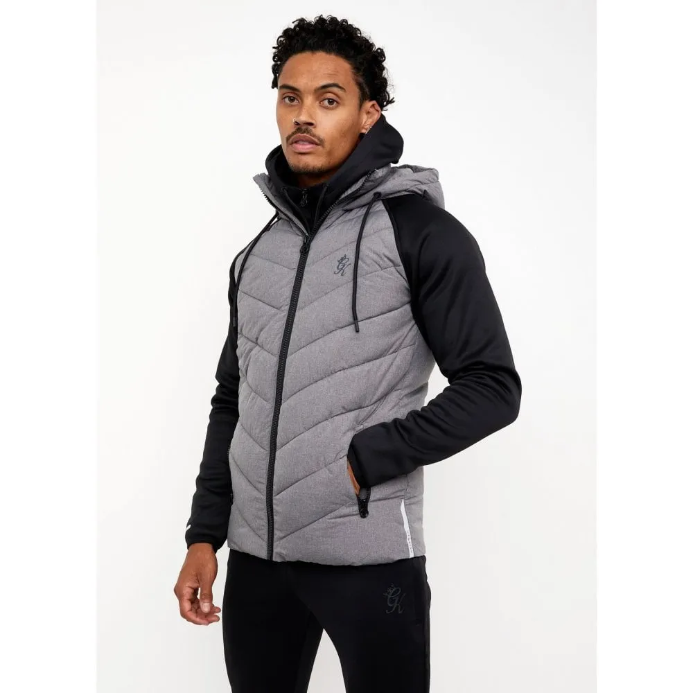 Gym King Bones Quilted Jacket