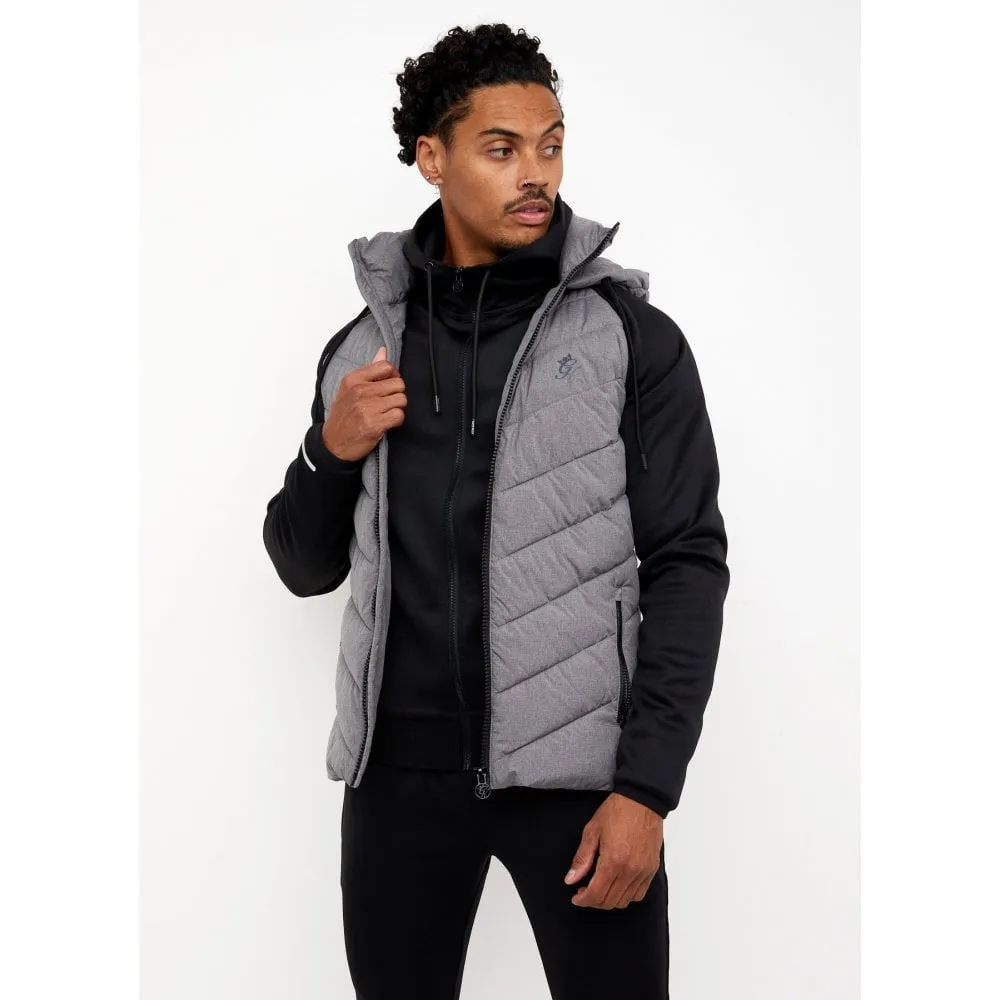 Gym King Bones Quilted Jacket