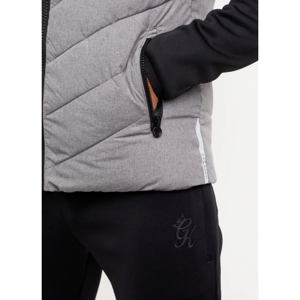 Gym King Bones Quilted Jacket