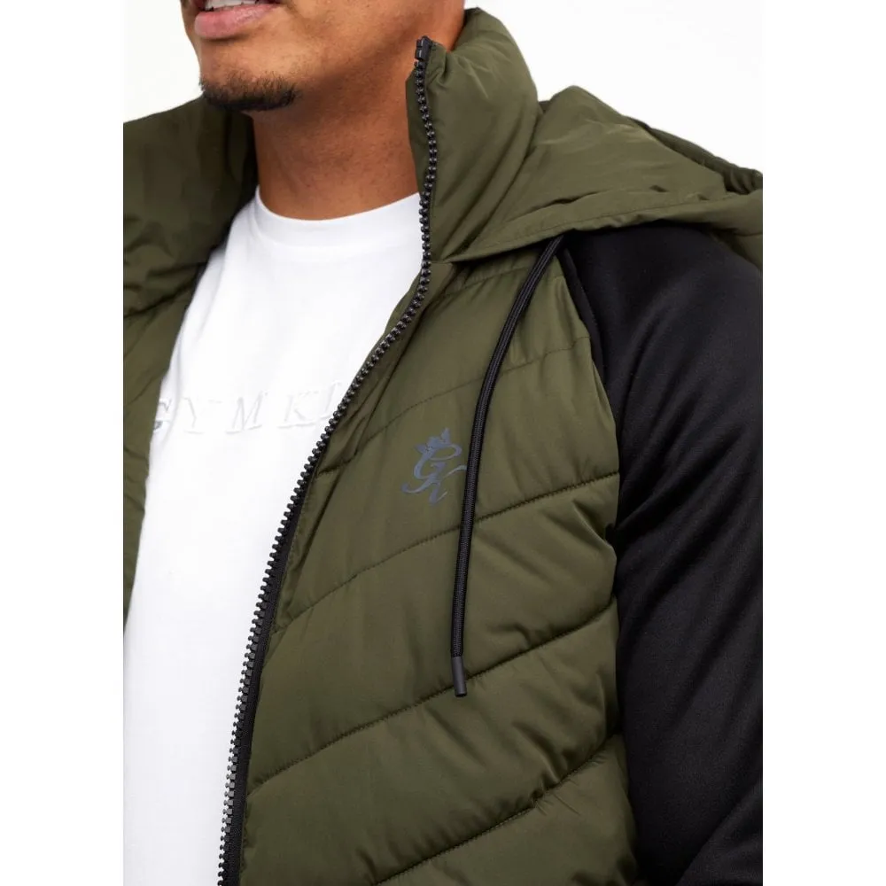 Gym King Bones Quilted Jacket