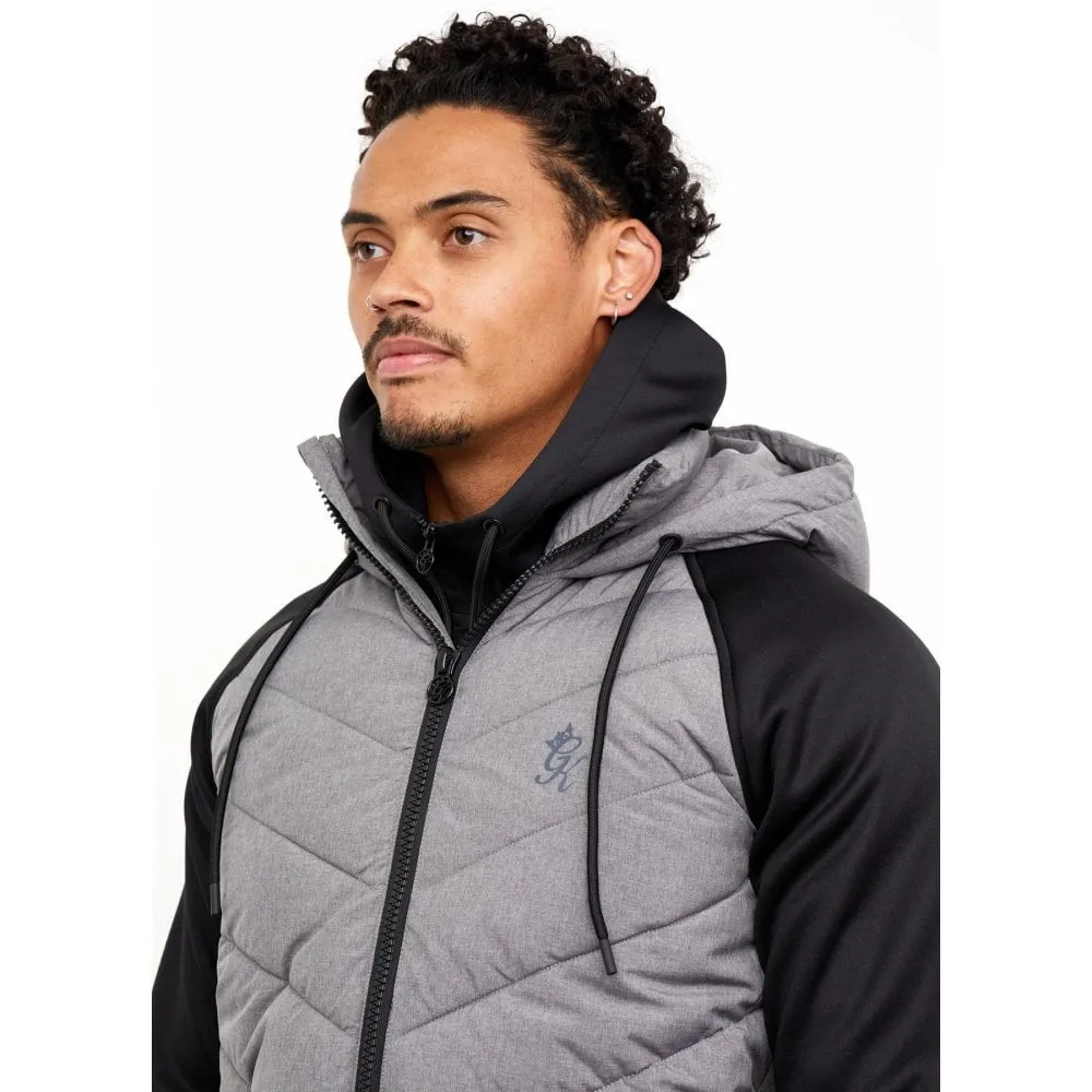 Gym King Bones Quilted Jacket