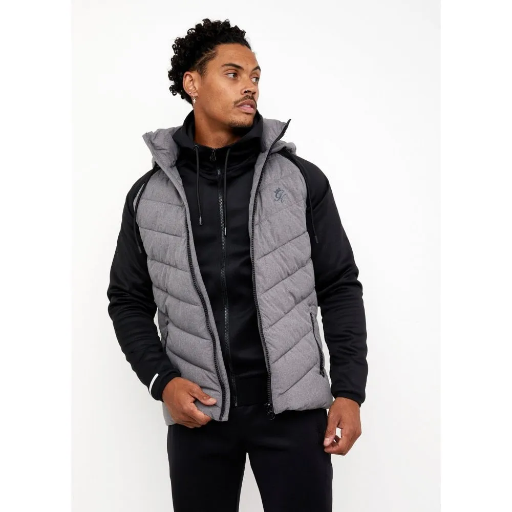 Gym King Bones Quilted Jacket