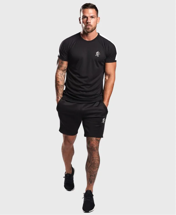 Gym King Core Poly T-Shirt Black