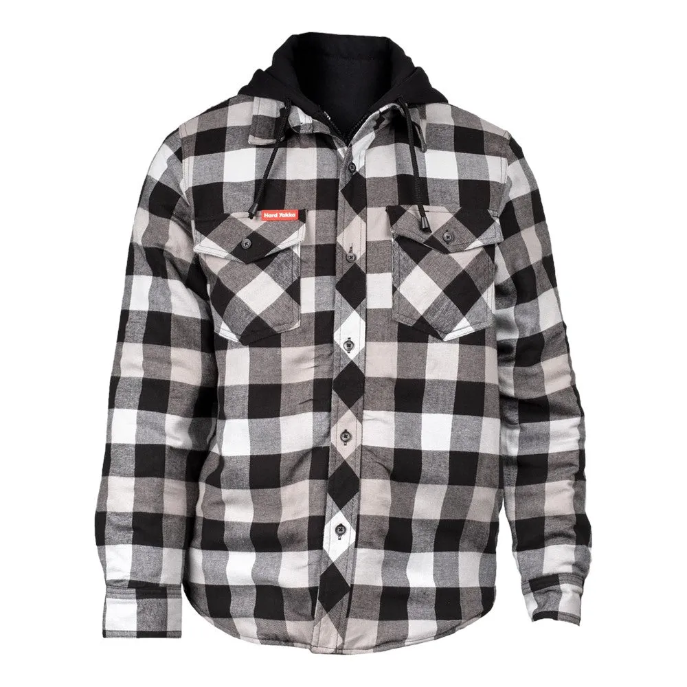Hard Yakka Quilted Flannel Shacket