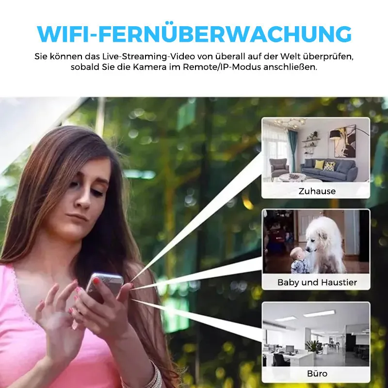 🔥heißer Ausverkauf🔥Ferngesteuerte Überwachungskameras