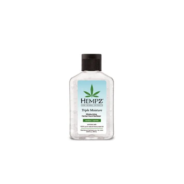 Hempz Triple Moisture Hand Sanitizer 2.25 oz travel