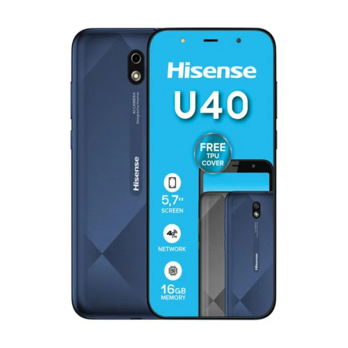 Hisense Infinity U40 Single Sim - Navy Blue