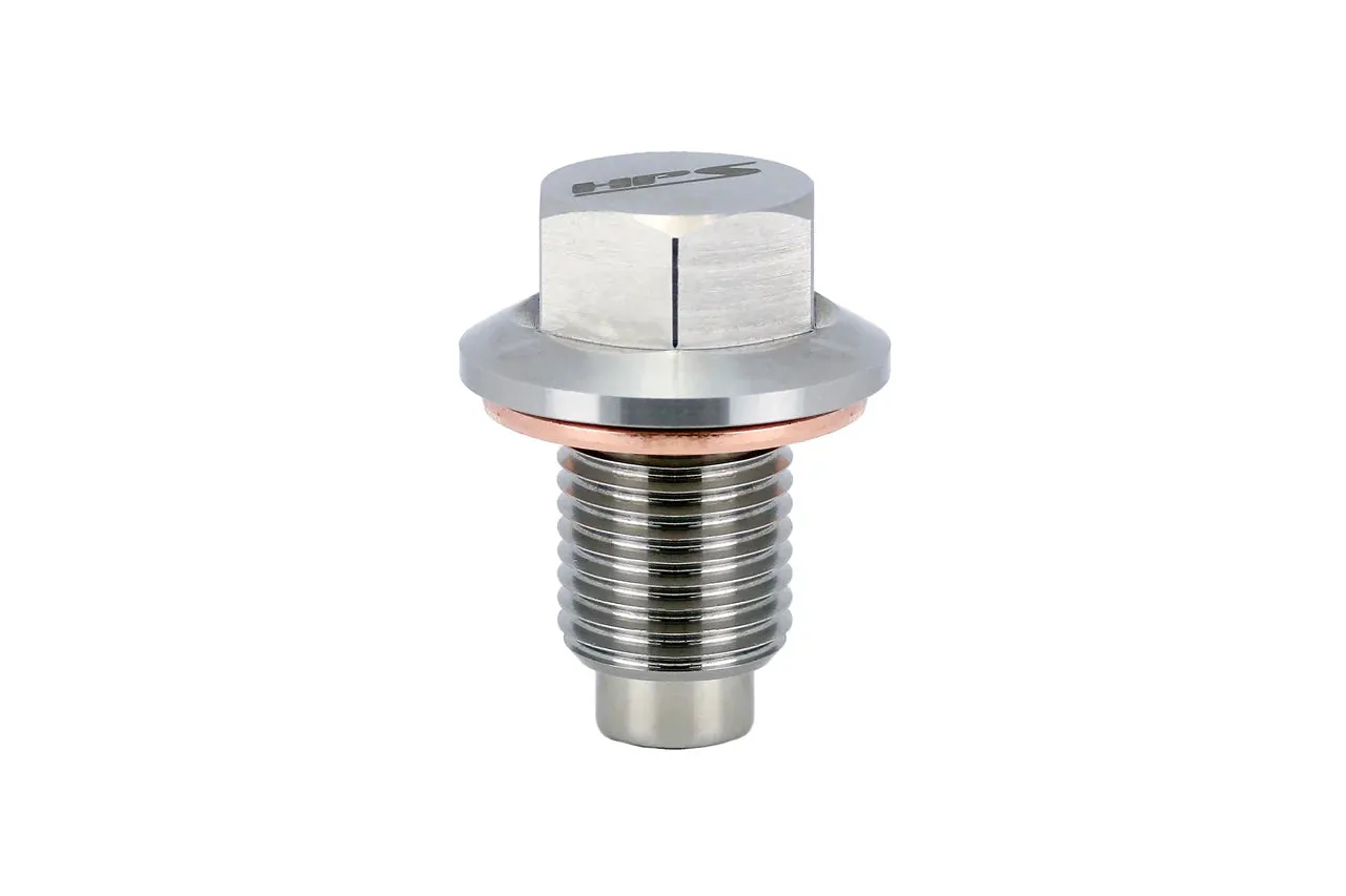 HPS Stainless Steel Magnetic Oil Drain Plug Bolt for Honda/Acura