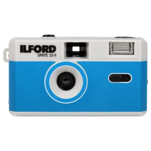 Ilford Sprite 35-II Film Camera | Silver & Blue
