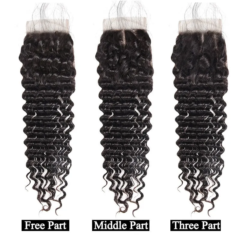Indian Exotic Wave 4"x4" Lace Closure