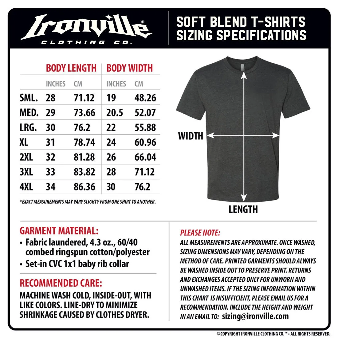 Ironville VINTAGE DEADLIFT Soft-Blend Fitted Gym T-shirt
