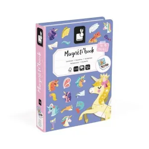 Janod Magnetibook - Unicorns