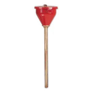 Justrite Large Funnel with Self-Closing Cover, 08208