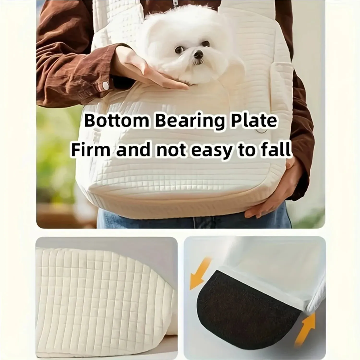 Kawaii Cozy Pet Backpack 🐶💕 | Large Capacity Travel Carrier for Small Dogs & Cats 🐱✨