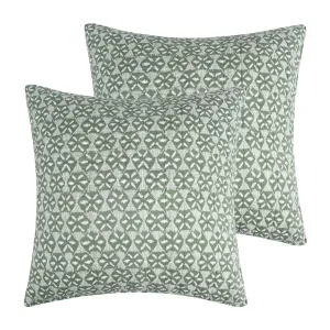 Kemala Sage Euro Sham Set of 2