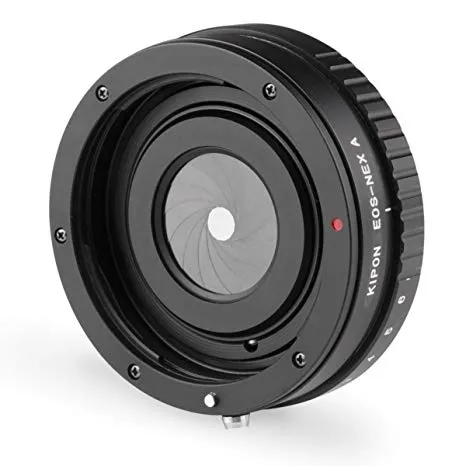 Kipon Adapter EOS-NEX A (with aperture ring)